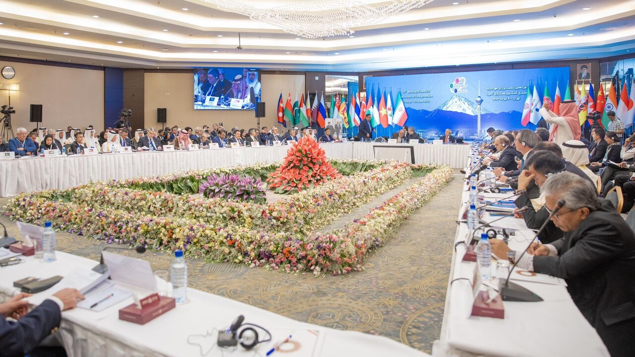 Pictured are participants of the 19th Asia Cooperation Dialogue Ministerial Meeting held June 24, 2024, in Tehran.